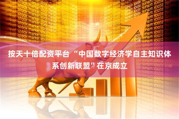 按天十倍配资平台 “中国数字经济学自主知识体系创新联盟”在京成立