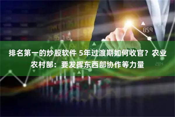 排名第一的炒股软件 5年过渡期如何收官？农业农村部：要发挥东西部协作等力量
