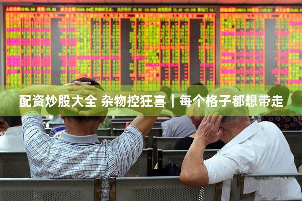 配资炒股大全 杂物控狂喜｜每个格子都想带走